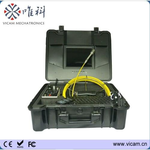 30m cable/Waterproof IP68/29mm self level image 700TVL sewer pipe inspection camera Industrial Video Borescope Inspection Camera