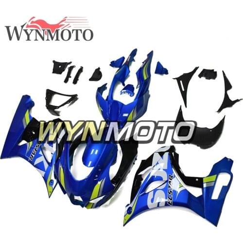 Complete Fairing Kit For GSXR1000 2017 2018 2019 Injection Fairings ABS Plastics Bodywork Yellow Blue Panels Bike Cover