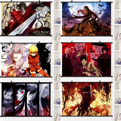 Anime Diamond Embroidery Hellsing Alucard Seras Victoria Heinkel Wolfe Diamond Painting Mosaic Cross Stitch Kits Home Decoration
