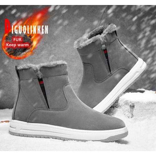 Mens Winter Boots DIGUOLINKEN China