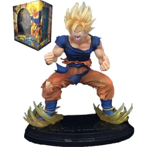 Dragon Ball Z Anime Figures Super Saiyan Son Goku PVC Action Figure Collections Model Doll Toys Kids Gifts