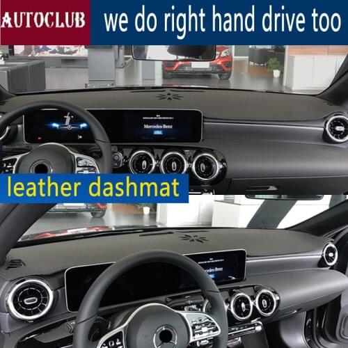 For Mercedes-Benz GLB-Class 200D 250 220 35 AMG 2019 2020 2021 Leather Dashmat Car Styling Covers Dashboard Carpet Accessories