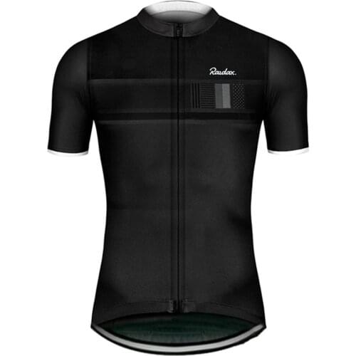 Men Cycling Jersey 2021 Classic Black Cycling Racing Tops Short Sleeve Cyclist Clothes Shirt Maillot Summer Bicycle Bike Wear