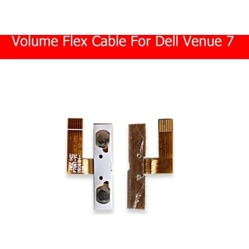 Genuine Volume Flex Cable For Dell Venue 7 3740 Audio Control Switch For Dell 3730 Volume Button Flex Cable tablet Replacement
