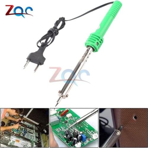 PCB 60W 220V Soldering Welding Iron Tool Heat Pencil Electronic Soldering Welding Iron Tool Random Color EU Plug