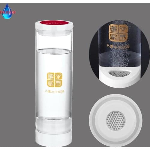Portable USB Charge Hydrogen Generator Water Bottle Alkaline PEM Electrolysis Ionizer Pure H2 Maker AntiOxidation Drinking Cup