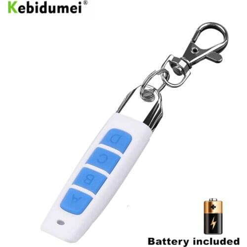 Remote Control Copy 4 Channel Cloning Duplicator Key Fob A Distance Learning Electric Garage Door Controller 433 MHz RF