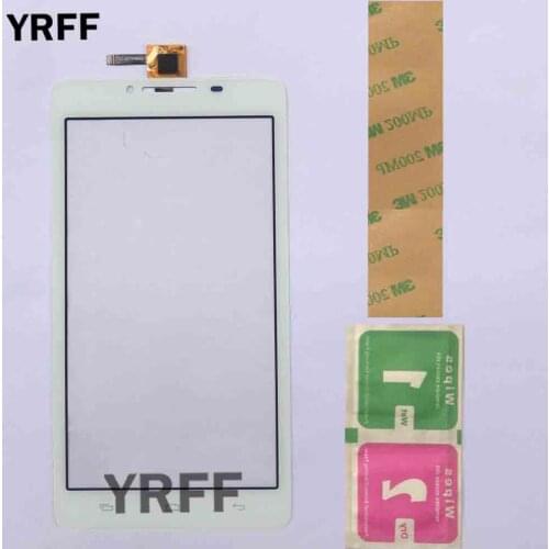 Touch Screen Digitizer For Fly IQ4601 Era Style 2 Touch Glass Sensor 6.0'' Mobile Phone TouchScreen Front Glass 3M Glue