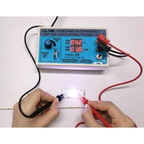 AC 220V EU Plug Screen Led Backlighting LED Tester LCD TV LED Backlighti Tester Lamp Beads Light Board LED Light Tester