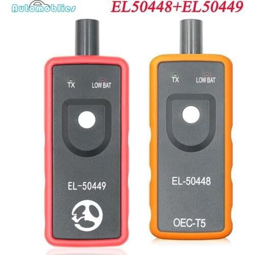 TPMS EL50448 EL50449 for Ford for GM EL-50448 EL50449 Tire Pressure Monitor Sensor 2 in 1 Scanner TPMS Activation Tool OEC-T5