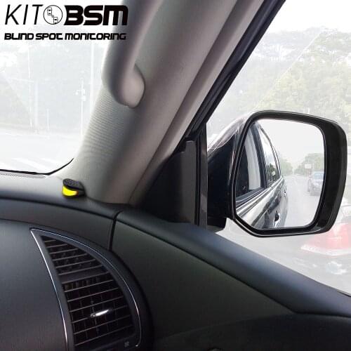 Universal Blind Spot Assist with Automatic Blind Spot Detection Auxiliary System to help you safe driving and parking