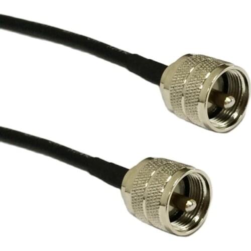 UHF male PL259 switch UHF male plug RF pigtail cable RG58 300cm for wireless router wholesale NEW