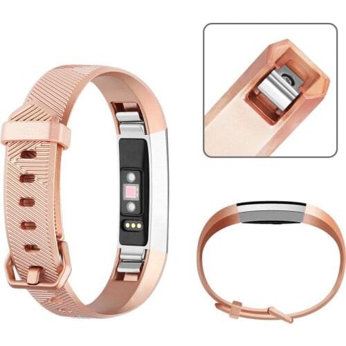 High Quality Soft Silicone Adjustable Band for Fitbit Alta HR Band Wristband Strap Bracelet Watch Replacement Accessories