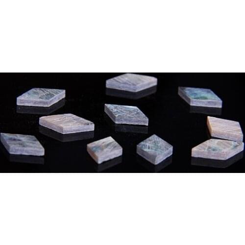 10pcs Diamond Shape Shell Dot Position Fingerboard Marker for Electric Guitar