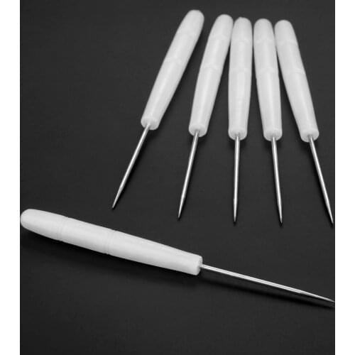 6Pcs 142mm Sewing Awls Plastic Metal Dig Holes Playing Eye or Rivets Hole Punching DIY Tool Sewing Tools Accessory