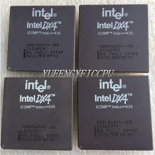 A80486DX4-100 Antique cpu collection testimony of history antique computer accessories