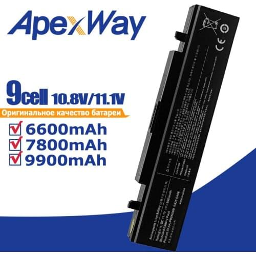 Apexway AA-PB9NS6B AA-PB9NC6B Laptop Battery for Samsung R580 R540 R519 R525 R430 R460 R530 RV511 RV411 R428 RV508 R528 R730