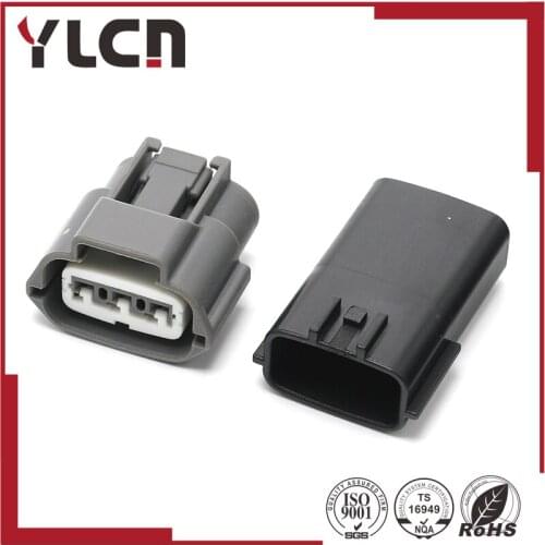 Free shipping 3Pin Sumitomo male and female Waterproof Cable plug 6189-0779/6189-7471