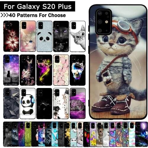 For Samsung Galaxy S20 Plus Case Fashion Silicone Soft TPU Back Cover Coque For Samsung S20 Ultra S 20 Phone Cases