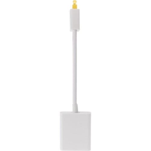 Digital Optical Cable Splitter Adapter 2 Way SPDIF Toslink 1 In To 2 Out Hub X3UB