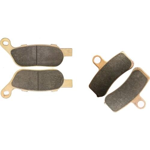 Brake Pill Pads Set fit HARLEY Street FLSTF 1584 Fat Boy 2008 2009 Front Rear