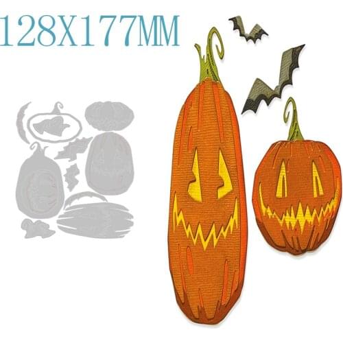 Halloween Pumpkin Metal Cutting Dies DIY Scrapbooking Photo Album Decoration Handmade Embossed Card Craft New Arrival