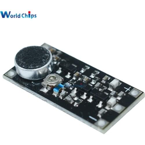 Mini FM Transmitter Wireless Microphone Surveillance Frequency Board Module For Arduino Adjustable Capacitor DC 3V 9mA 88-115MHz