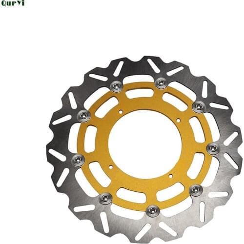 Motorcycle 320MM Floating Brake Good Quality Polish Rotor Perfect Stainless Steel Carrier For SUZUKI RMZ250 RMZ450 RMX450Z