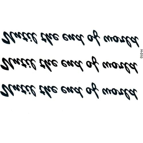 Until the end of the world temporary tattoos kit de tatuagem henna para sobrancel ha adesivo caveira tattoo for men tatoo fake