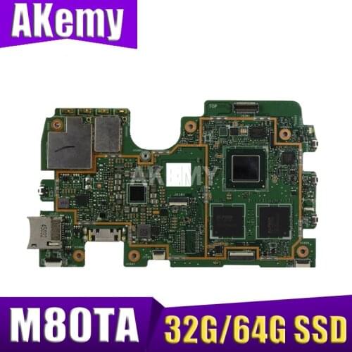 Original for Asus VivoTab Note 8 M80TA motherboard main board test well free shipping 32GB SSD 64GB SSD
