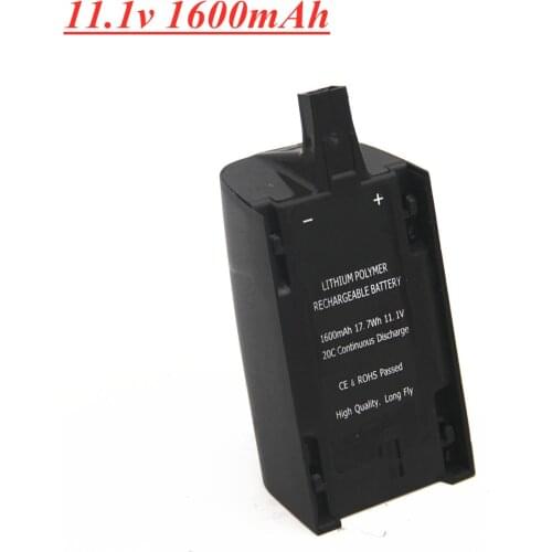 Original 11.1V 1600mAh 20C 27.7Wh Lipo Battery For Parrot Bebop Drone 3.0 11.1v Drone Backup Rechargeable Battery 1pcs