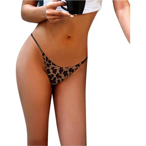 Sexy Panties Hot Sale High Quality Womens Basic Elastic Comfortable Sexy Solid Print Underwear For Dropshipping