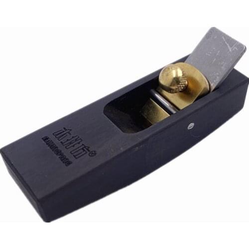 High quality Mini Ebony Japanese Compass Plane,woodworking tool KJ9006-055