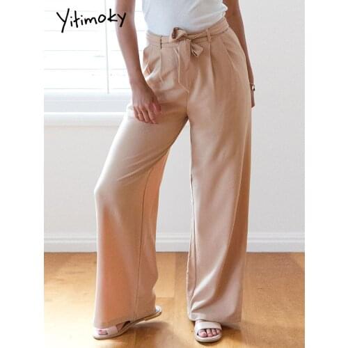 Женские льняные брюки Yitimoky China At AliExpress