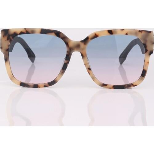 Square Marble Effect sunglasses women fashion chunky frame women sunglasses