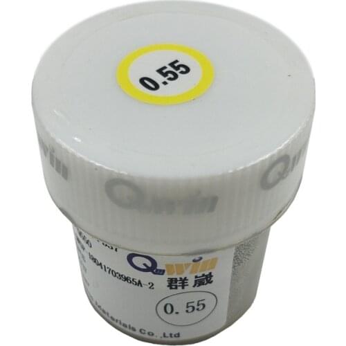 1PCS/0.55mm 250k Sn63Pb37 Super Small Leaded Tin Ball For BGA Rework Reballing Station PCB Chips Motherboard Repair Tin Ball