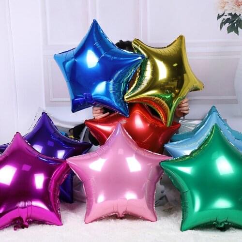 26 inch five-pointed star balloons children birthday balloons wedding party balloons proposal confession decoration balloons