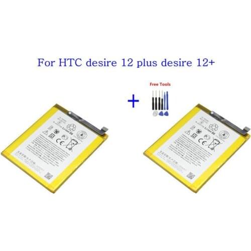 2x 2965mAh /11.32Wh B2Q5W100 Replacement Battery For HTC desire 12 plus desire 12+ Batteries + Repair Tool Kits