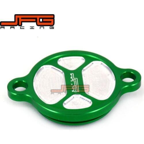 Motorcycle Aluminum CNC Oil Filter Cap Cover For KAWASAKI KX450 2019 2020 KX450F KXF450 2016 2017 2018 Dirt Bike