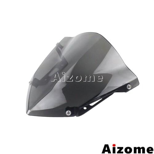 For MT07 FZ MT 07 Motorcycle Smoke Windshield For Yamaha MT-07 FZ-07 FZ07 2018 2019 2020 Air Deflector Windscreen Wind Screen