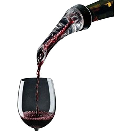Red Wine Aerating Pourer Spout Decanter Wine Aerator Quick Aerating Pouring Tool Pump Portable Filter magical Wine Decanter