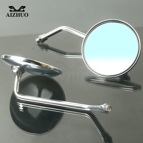 Motorcycle Accessories Rearview Round Mirrors for 1290 super adventure yamaha xsr 900 fjr1300 fz1 fazer fz6n xvs 650 mt07