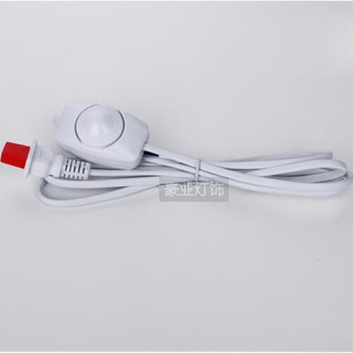 General Dimming Knob Button Switch White Black Dimming Tablelight Dimmer Dimming Switch Line Global Free Shipping