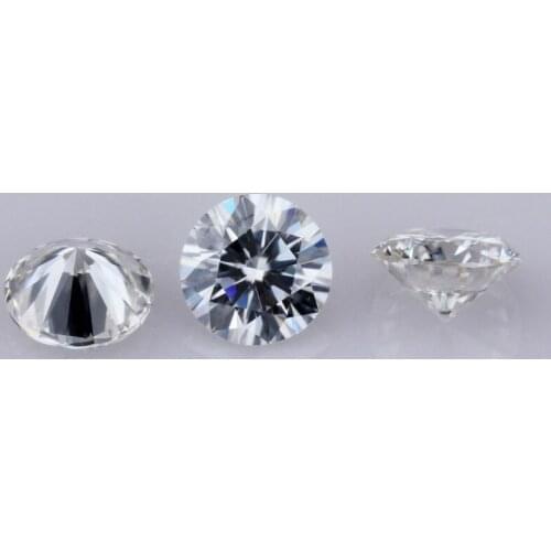 Wholesale DIY Jewelry hot sale 0.8-2mm moissanites made by SIC 0.5CT E/F quality white moissanites diamonds for jewelry