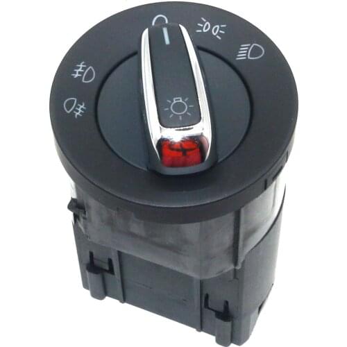 It is suitable for Bora Golf MK4 Passat B5 Polo 9N road Baoxin beetle T5 chrome plated fog lamp headlamp control switch 3bd 9415