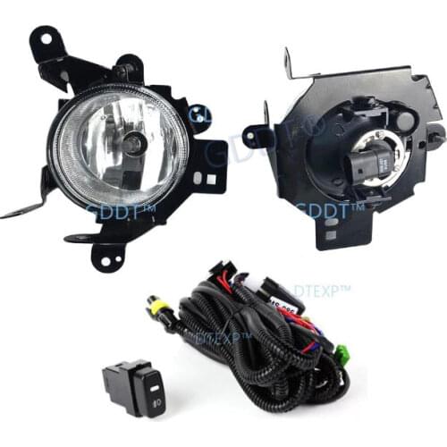 Full Set Fog Light for Grandis 2005-2007 Fog Lamp Switch Headlight Halogen Headlights with Steel Support Wire and Switch