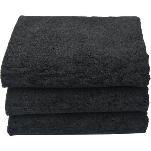 Sinland Microfiber Hair Drying Towels Hand Towels Salon Drying Towels Gym Towels Ultra Thick for Spa Hotels Home 50 pieces