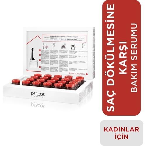 Vichy Dercos Aminexil Clinical 5 Women 21x6ml hair loss stopper product for Women custom production