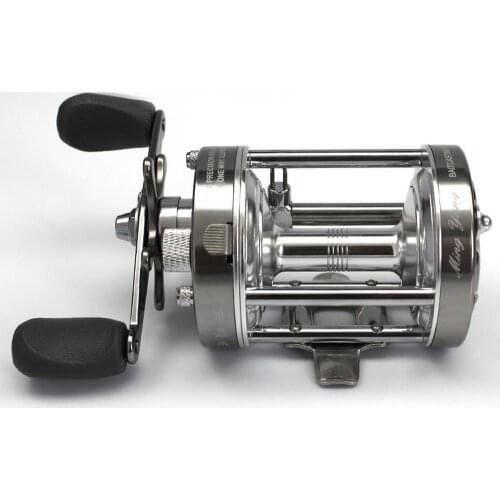 Double Brake Drum Fishing Reel All Metal 2+1Bb Gear Ratio 4.2:1 510g Lure 3colors High Quality Boat Sea GL0001