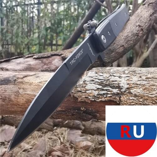 Folding Knife G10 Handle Tactical Pocket Flipper Knives Combat EDC Tools Good for Hunting Camping Survival Outdoor EverydayCarry